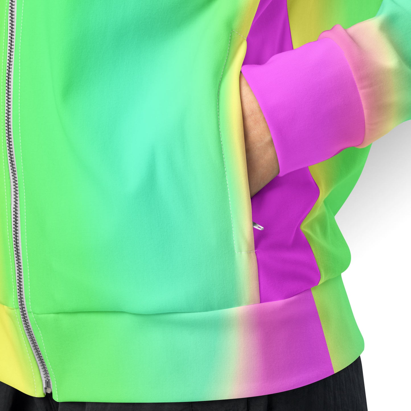 Custom Unisex Track Jacket - ₿A₿E