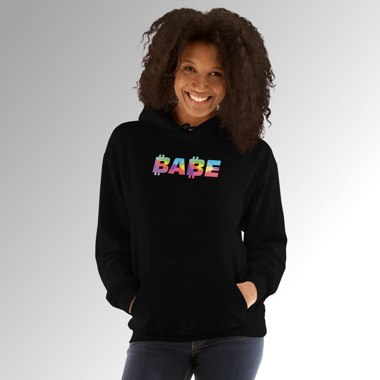 Custom Unisex Hoodie - ₿A₿E