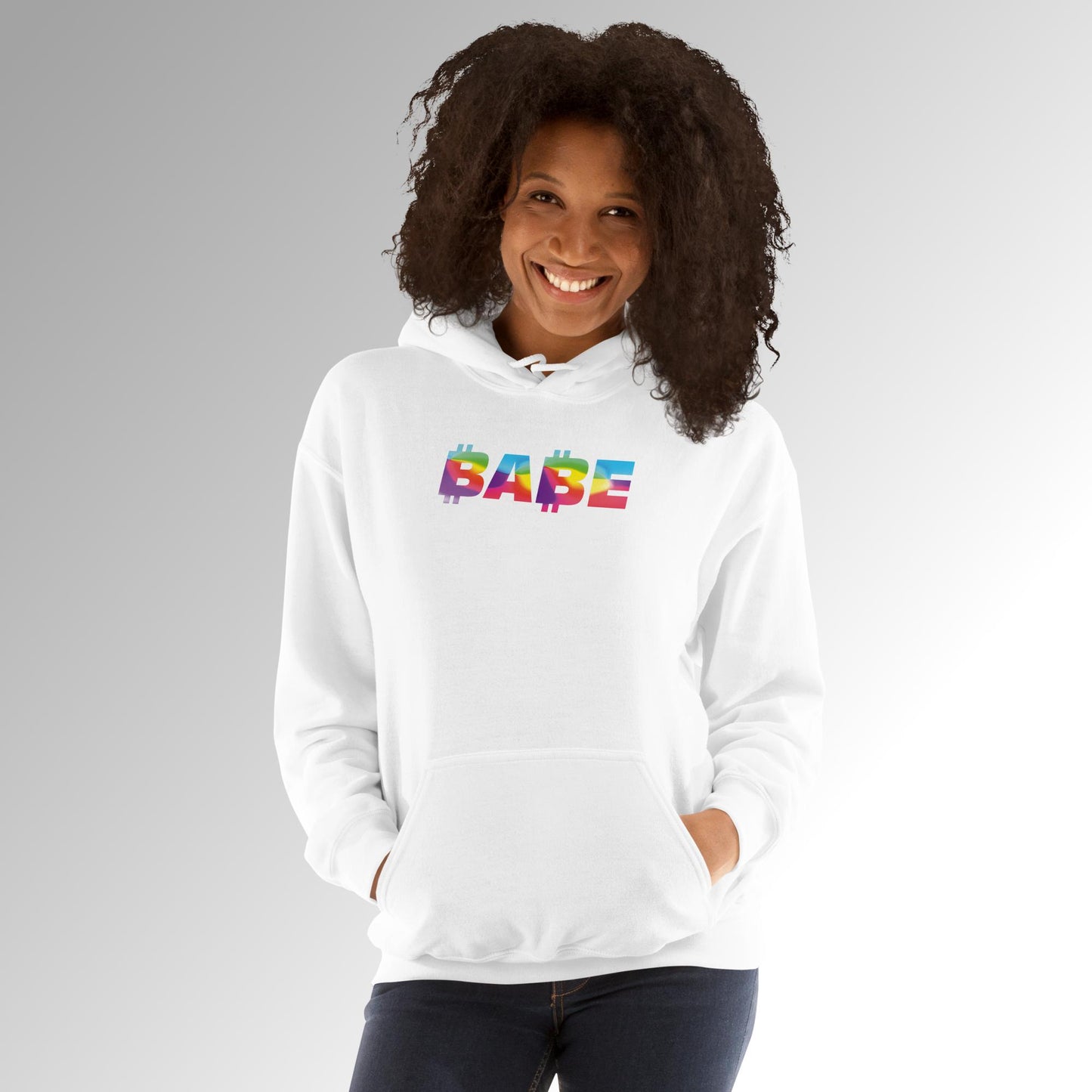 Custom Unisex Hoodie - ₿A₿E