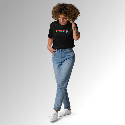 Custom Unisex Organic Cotton T-Shirt - Pump ₿
