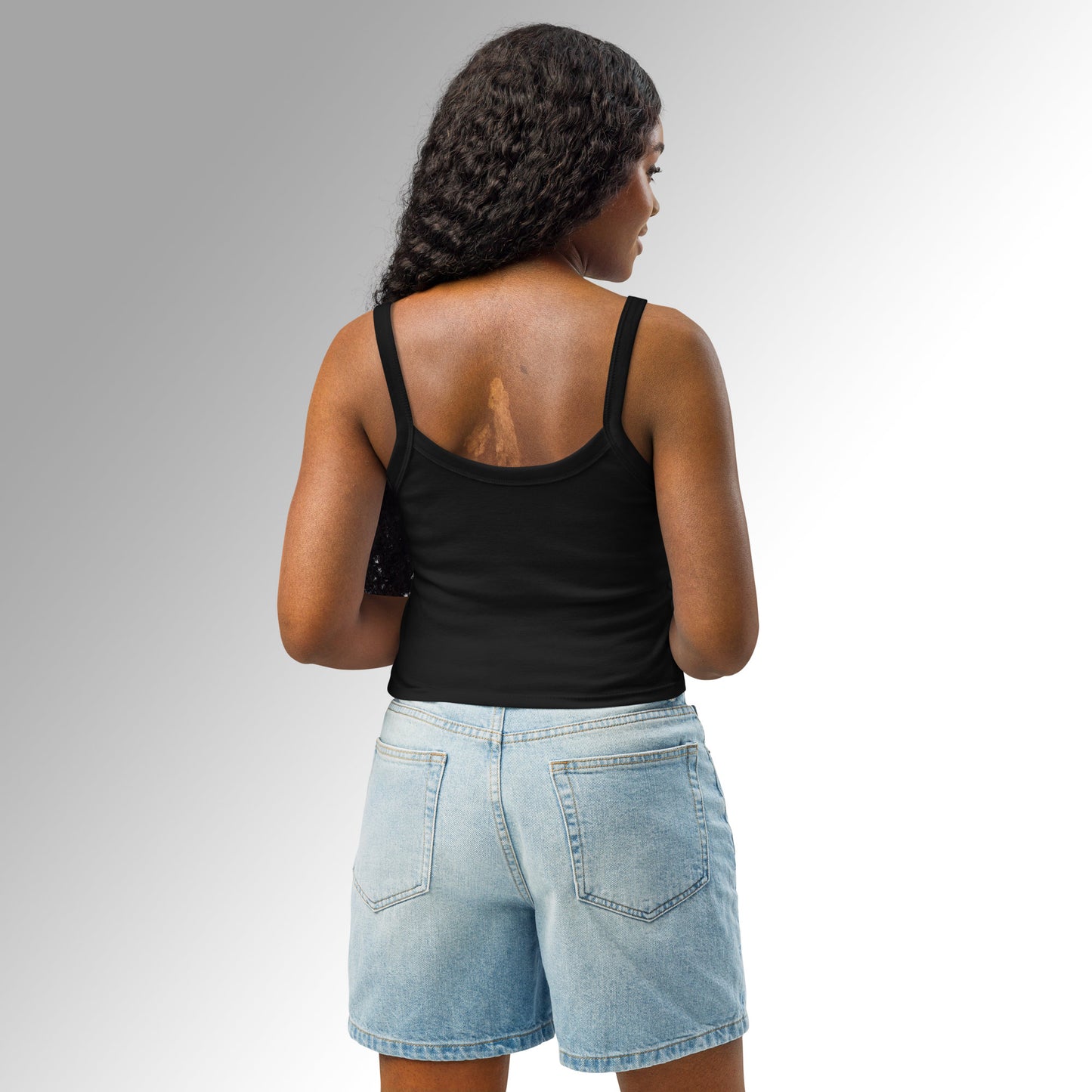Micro-Rib Tank Top - ₿