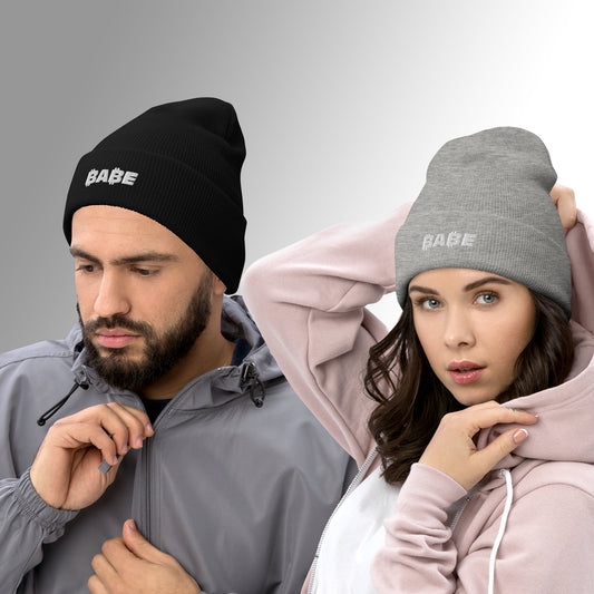 Cuffed Beanie - ₿A₿E