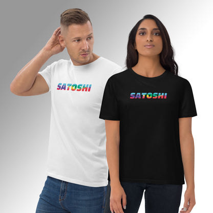 Custom Unisex Organic Cotton T-Shirt - Satoshi