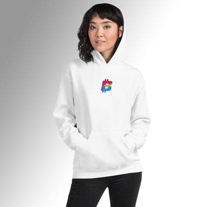 Unisex Embroidered Hoodie - ₿